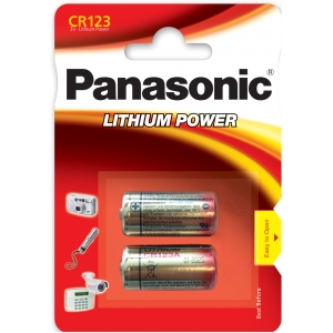 Panasonic patarei CR123AL/2B