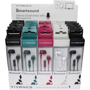 Vivanco kõrvaklapid + mikrofon Smartsound 4 (38899)