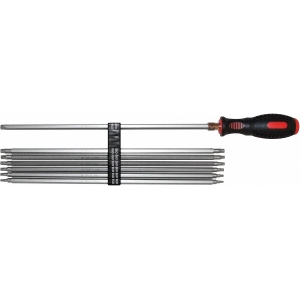 7-OS. TORX (5 JA 6) KRUVIKEERAJATE KOMPL. TH10-40. 360MM PIKAD TRIUMF