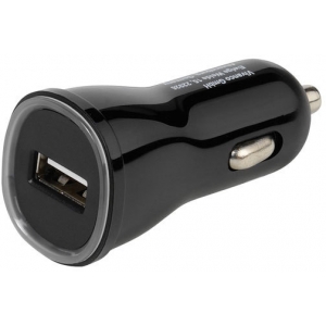 Vivanco зарядка в авто USB 2.1A, черный (36256)