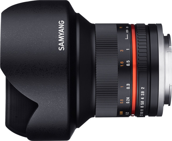 Samyang 12mm f/2.0 NCS CS objektiiv Fujile