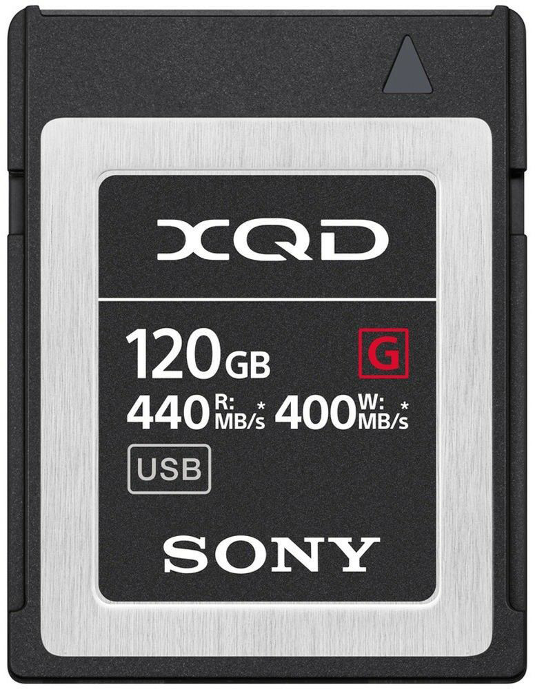 Sony карты памяти XQD G 120ГБ 440/400МБ/с