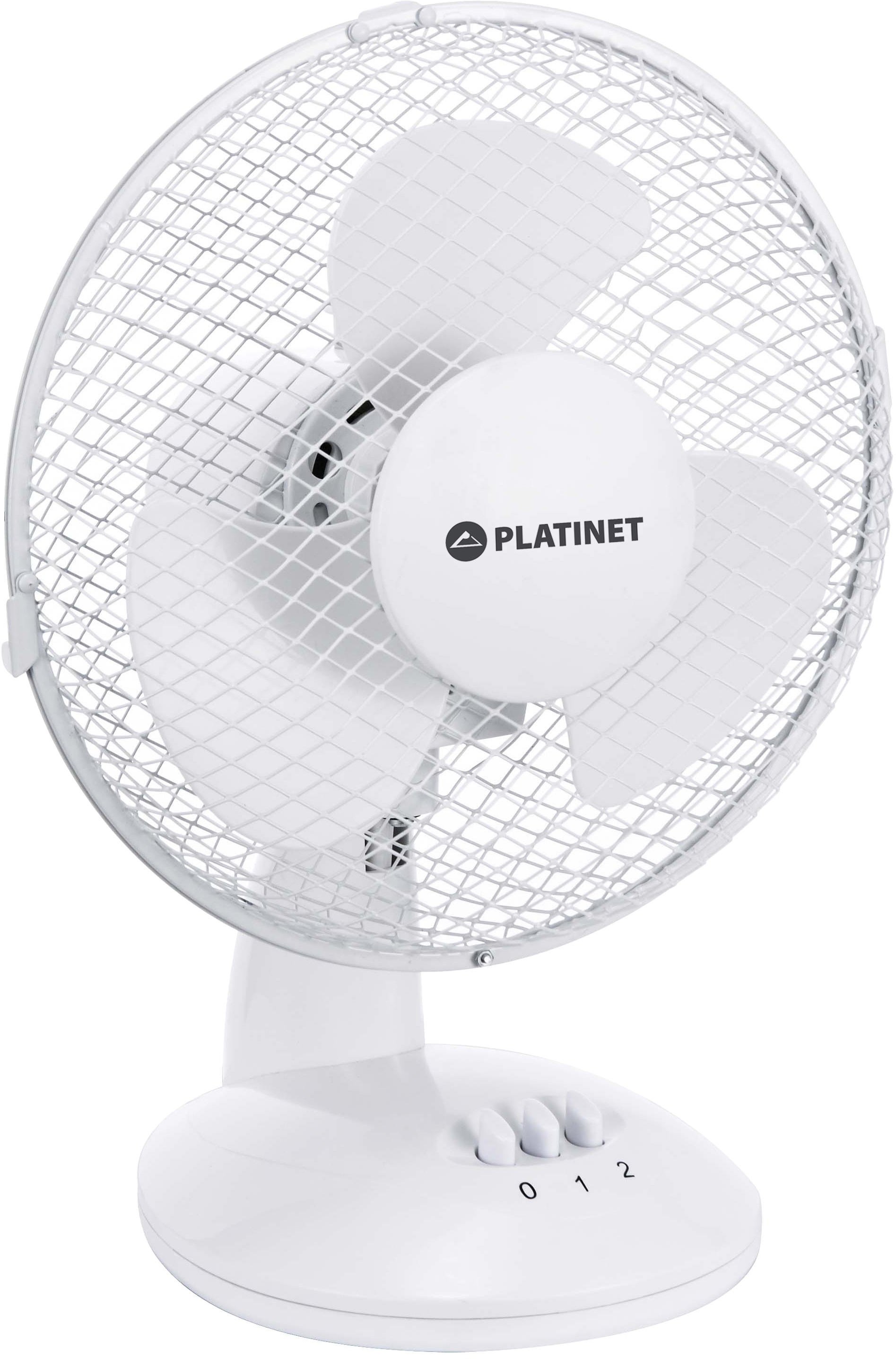 Platinet ventilaator 9", valge (44743)