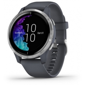 Garmin Venu, silver/granite blue