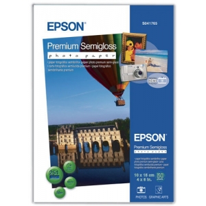 Epson фотобумага 10x15 Premium Semigloss 251 г 50 листов