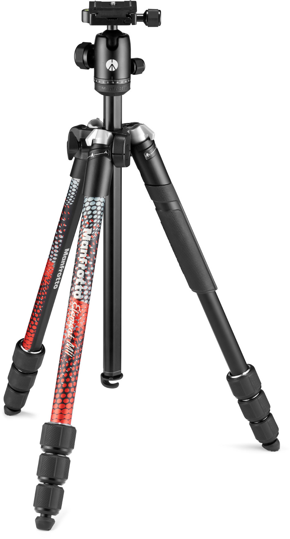 Manfrotto штативный комплект Element MII MKELMII4RD-BH, красный