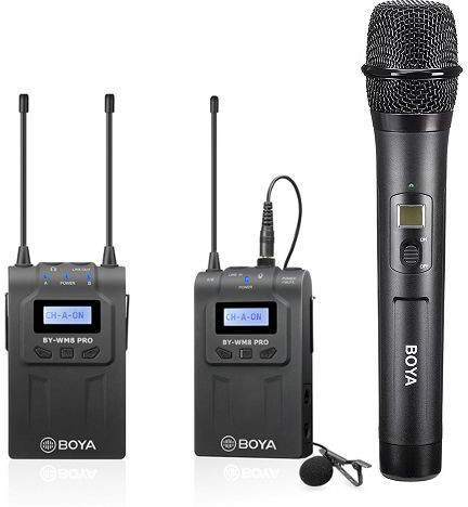 Boya mikrofon BY-WM8 Pro-K4 Kit UHF Wireless