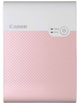 Canon fotoprinter Selphy Square QX10, roosa