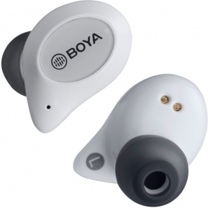 Boya juhtmevabad kõrvaklapid + mikrofon True Wireless BY-AP1, valge