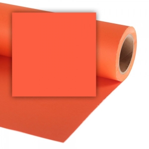 Colorama бумажный фон 2.72x11m, mandarin (195)