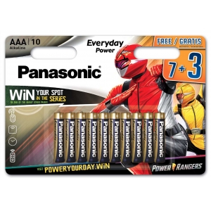 Panasonic Everyday Power patarei LR03EPS/10BW (7+3)