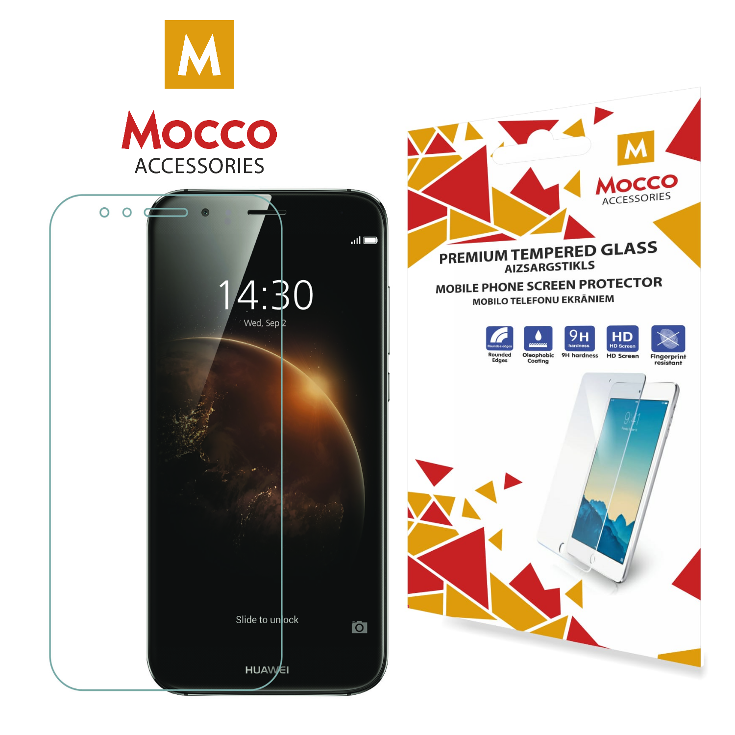 Mocco Tempered Glass Screen Protector Huawei Y6 PRO 2017 / Nova Lite 2017 / P9 Lite mini