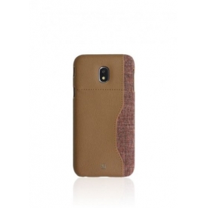 Just Must Darty A Back Case Plastic Case for Samsung A320 Galaxy A3 (2017) Brown