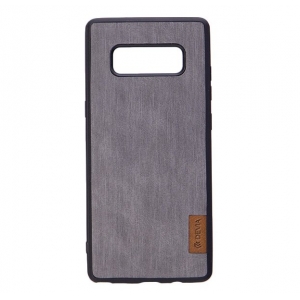 Devia Flax Silicone Back Case For Samsung N950 Galaxy Note 8 Gray