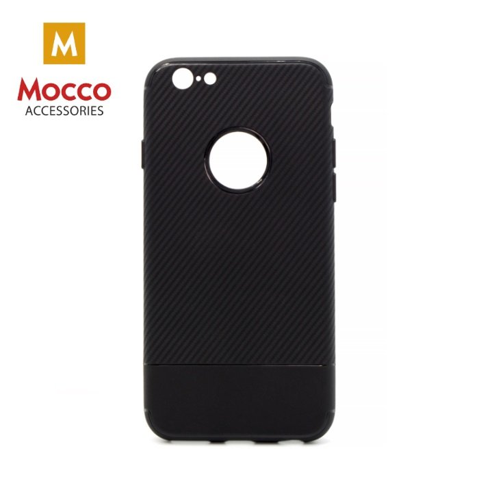 Mocco Carbonic Back Case Silicone For Samsung N950 Galaxy Note 8 Black