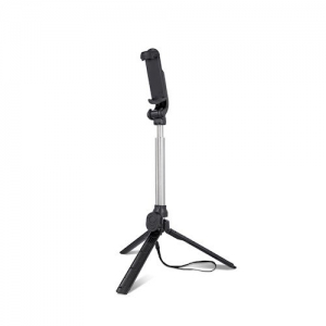 Setty Selfie Stick + Tripod Stand with Bluetooth Remote Control Black