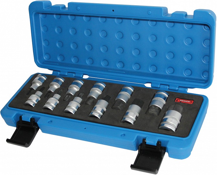 12-OS. 1 / 2" KUUSKANTOTSIKUTE KOMPL. KARBIS 5-24MM FOAM TRIUMF