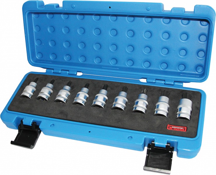 9-OS. TORX OTSIKUTE KOMPL. 1 / 2" KARBIS T25-T70 FOAM TRIUMF