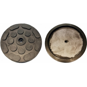KUMMIPADI MET. PLAADIGA. AUTOTÕSTUKILE ÜMMARGUNE 120 / 110MM. PAKSUS 19MM