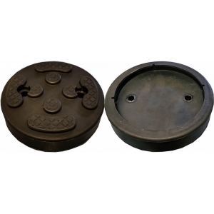 KUMMIPADI AUTOTÕSTUKILE ÜMMARGUNE 120 / 105MM. PAKSUS 30MM (TWINBUSCH)
