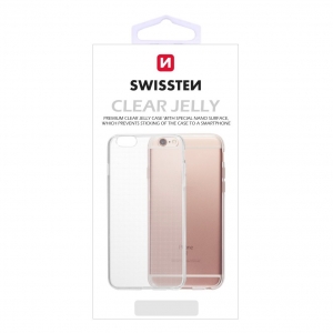 Swissten Clear Jelly Back Case 0.5 mm Silicone Case for Samsung A320 Galaxy A3 (2017) Transparent