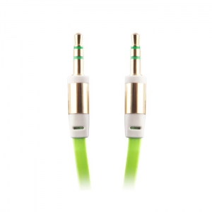 Forever HQ AUX Cable 3.5 mm -> 3.5 mm 90cm Green