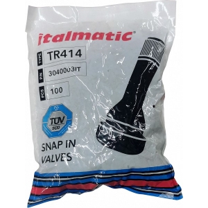 TL-VENTIIL V2-03-2  /  TR414 KOOSTATUD. 100TK (ITALMATIC. TÜV) L=41 / 48.5MM