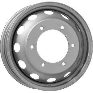 KFZ 7470 5.5X16 6X205 / 117 (ET / HM 111 / 117) (161.0) PLEKKVELG (SW) (S) KG1100