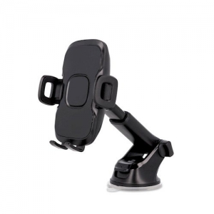 Maxlife MXCH-03 Universal Mobile Phone Car Holder (6.5 - 8cm) 360 Rotation Black