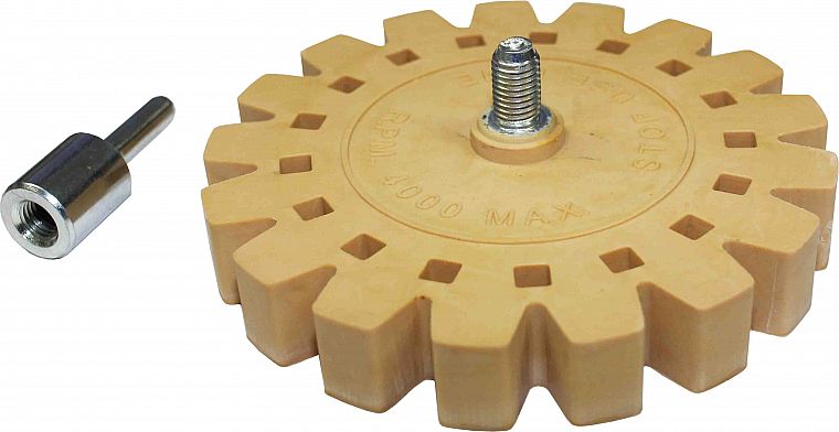 SEGMENT KUMMIKÄI VELJELT LIIMIJÄÄKIDE EEMALDAMISEKS (4000RPM)