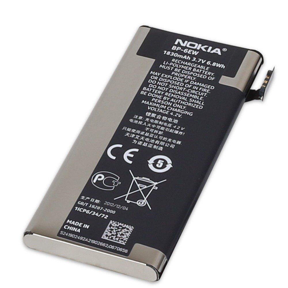 Nokia BP-6EW Оригинальный Аккумулятор Microsoft Lumia 900 Li-Ion 1830 mAh (OEM)