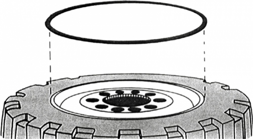 O-RÕNGAS 25" 7.9MM (3 / 16") HALOR-25-TMS. 1 TK