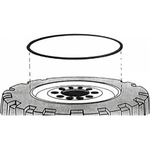 O-RÕNGAS 25" 7.9MM (3 / 16") HALOR-25-TMS. 1 TK