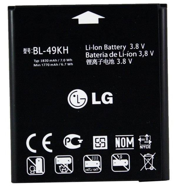 LG BL-49KH Original Battery LG VS920 P930 / LG Spectrum / LG Nitro HD P930 Li-Ion 1830 mAh (OEM)