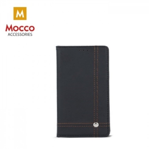 Mocco Smart Focus Book Case For Huawei P8 Lite Black / Brown