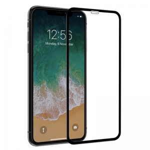 Mocco Full Face 5D Full Glue Tempered Glass Apple iPhone XR Black