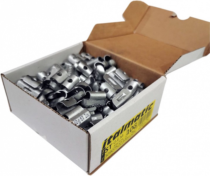 VELJETASAKAAL 100X10G. TSINK. VALUV. PLASTIK (ITALMATIC / OE) KARP