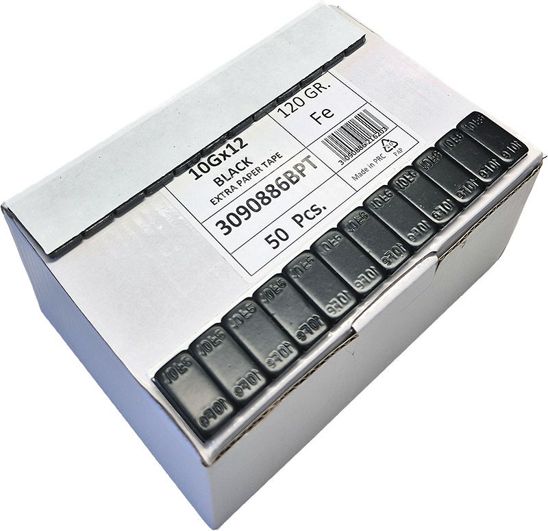 LIIMITAV TASAKAAL 5.0MM. KARP 50X120G. (12X10G) FE. MUST (ITALMATIC)