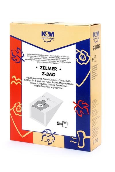 K&M Vacuum cleaner bag ZELMER (5pcs)
