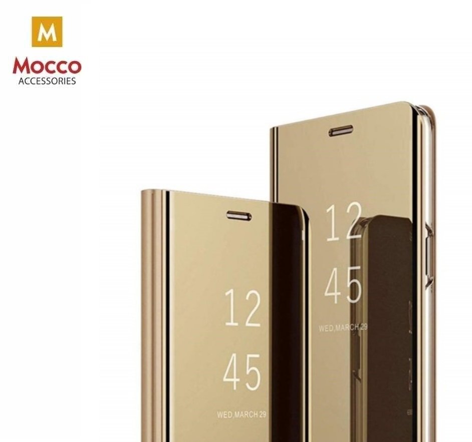 Mocco Clear View Cover Case For Xiaomi Redmi 8 Gold