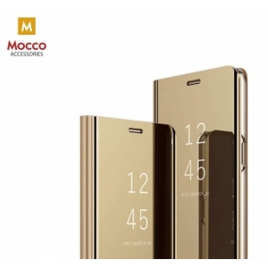 Mocco Clear View Cover Case Чехол Книжка для телефона Xiaomi Redmi 8 Золотой
