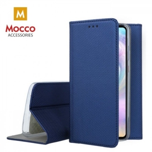 Mocco Smart Magnet Book Case For Samsung Galaxy A21 Blue