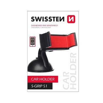 Swissten S-GRIP S1 Premium Universal Window Holder with 360 Rotation For Devices 3.5