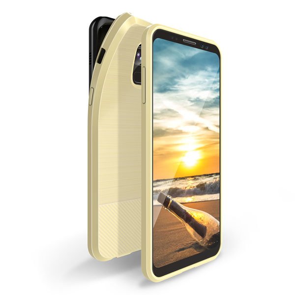 Dux Ducis Mojo Case Premium High Quality and Protect Silicone Case For Apple iPhone X / XS Gold