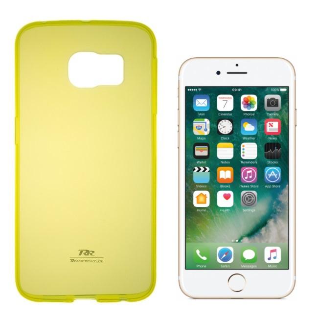 Roar Ultra Back Case 0.3 mm Silicone Case for Apple iPhone 7 / 8 Yellow