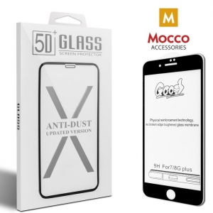 Mocco PRO+ Full Glue 5D Tempered Glass Full Coveraged with Frame Apple iPhone 7 Plus / 8 Plus Black