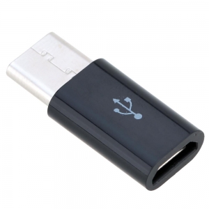 Mocco Universal Adapter Micro USB to USB Type-C Connection Black (EU Blister)