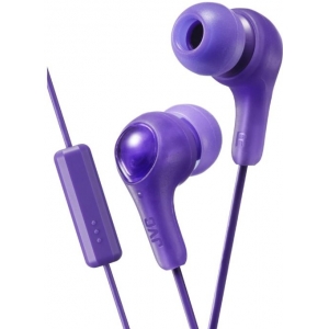 JVC HA-FX7M-V-E Gymy Plus headphones with remote & microphone Violet
