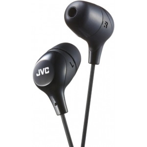 JVC HA-FX38-B-E Marshmallow Headphones Black