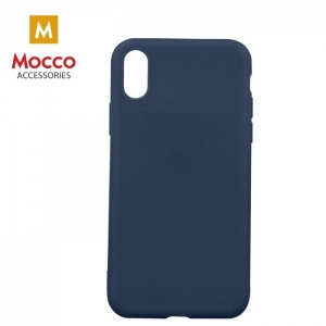 Mocco Ultra Slim Soft Matte 0.3 mm Silicone Case for Samsung A505 / A307 / A507 Galaxy A50 / A30s /A50s Blue